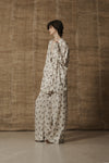 Mutedance 25 Spring/Summer Silk Bouquet Top Jacket MD-MD25SS126-HOARY MD25SS125